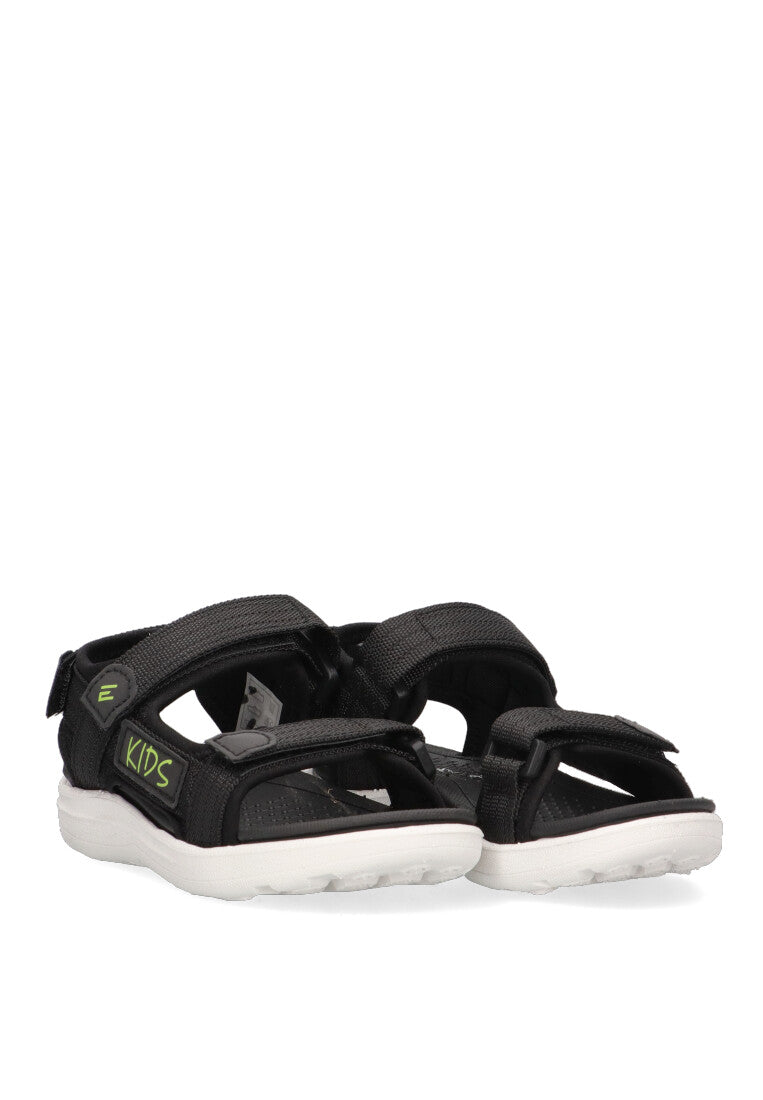 ETIKA GASPARET 17209 SANDALE VELCRO ENFANT, NOIR