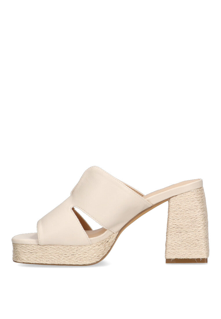 SANDALIA ZUECO ETIKA 30009 ARGAGA, MUJER BEIGE