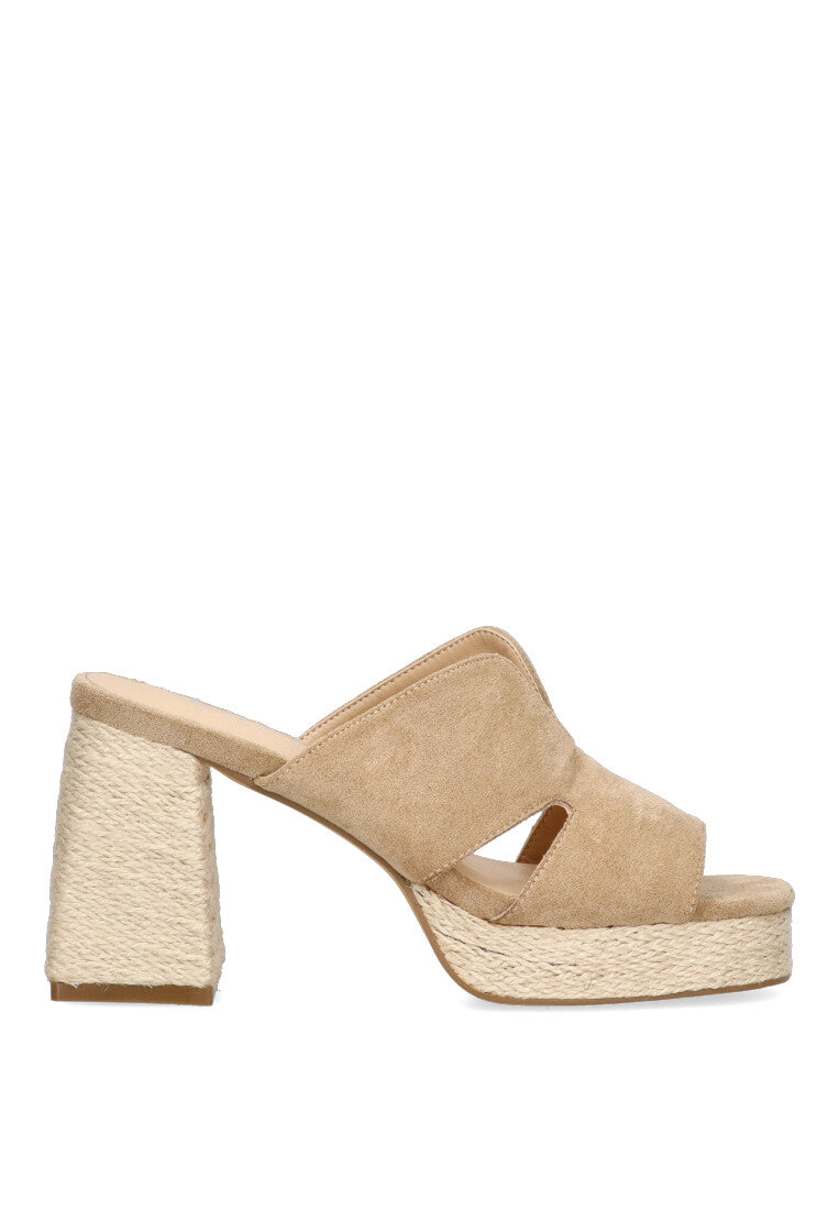 SANDALIA ZUECO ETIKA 30009 ARGAGA, MUJER TAUPE
