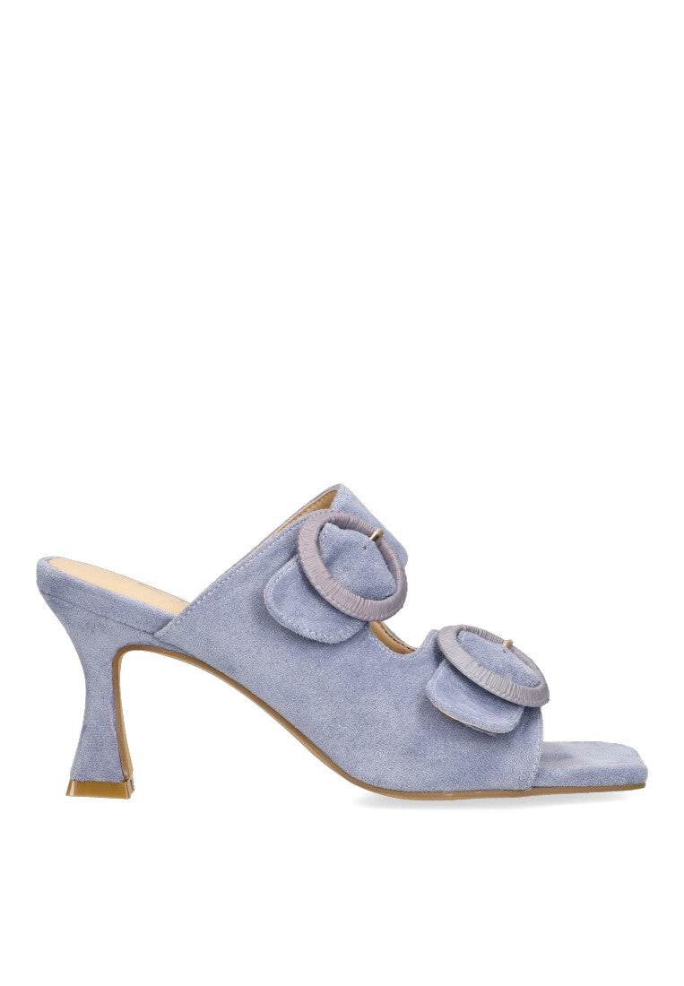 SANDALIA HEBILLA REDONDA ETIKA 90014 PI, MUJER AZUL