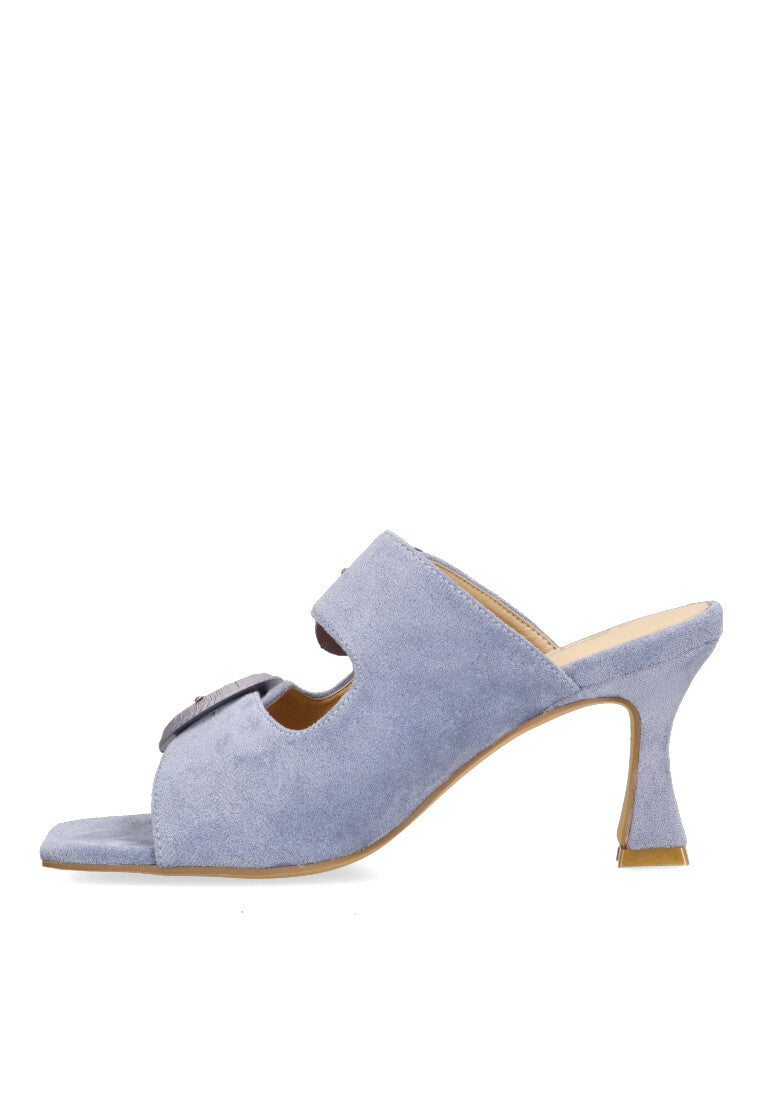 SANDALIA HEBILLA REDONDA ETIKA 90014 PI, MUJER AZUL