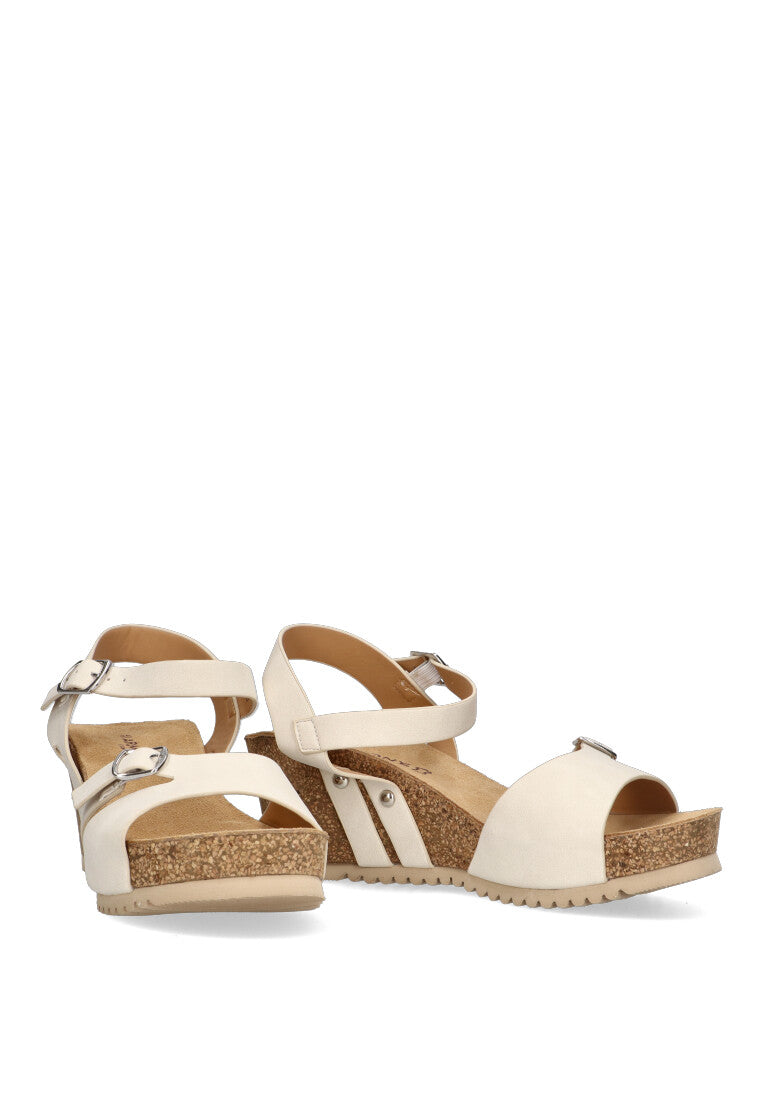 SANDALIA BIO ARMONY 20031 MYRTHOS, MUJER BEIGE