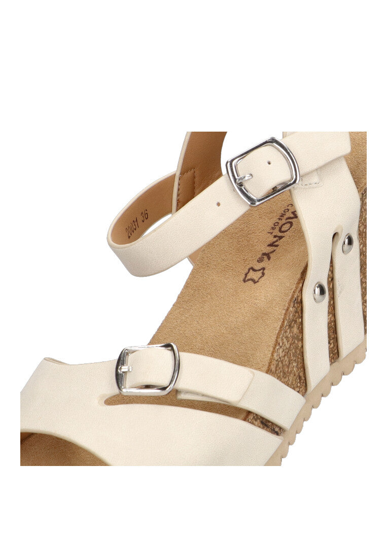SANDALIA BIO ARMONY 20031 MYRTHOS, MUJER BEIGE