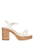 SANDALIA ANUDADA ETIKA 30015 CASTILLO, MUJER BLANCO Blanco