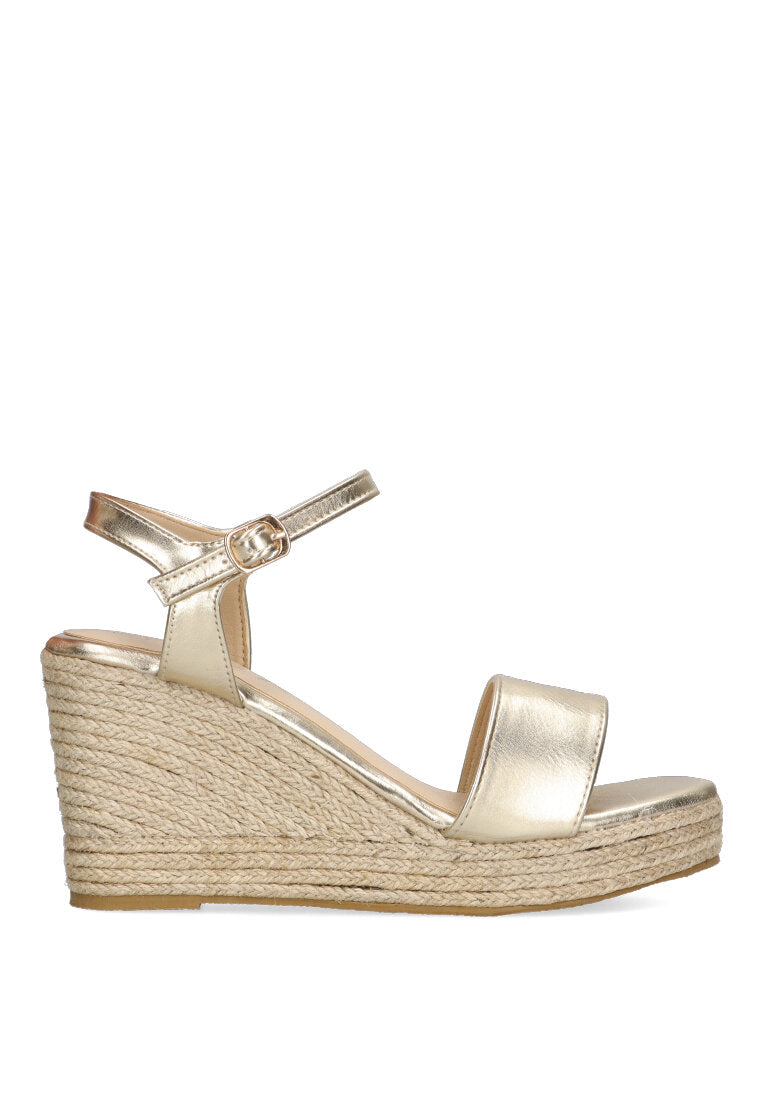 ALTARAFIA WEDGE SANDAL ETIKA CASTELLAR 20013, GOLD