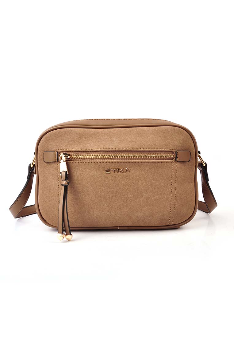 BOLSO BANDOLERA ETIKA INGRID 01 B30104, CAMEL