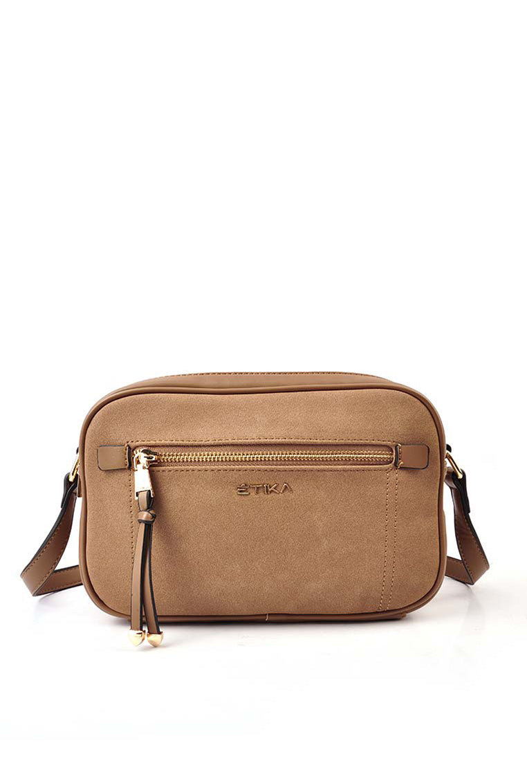 BOLSO BANDOLERA ETIKA INGRID 01 B30104, CAMEL