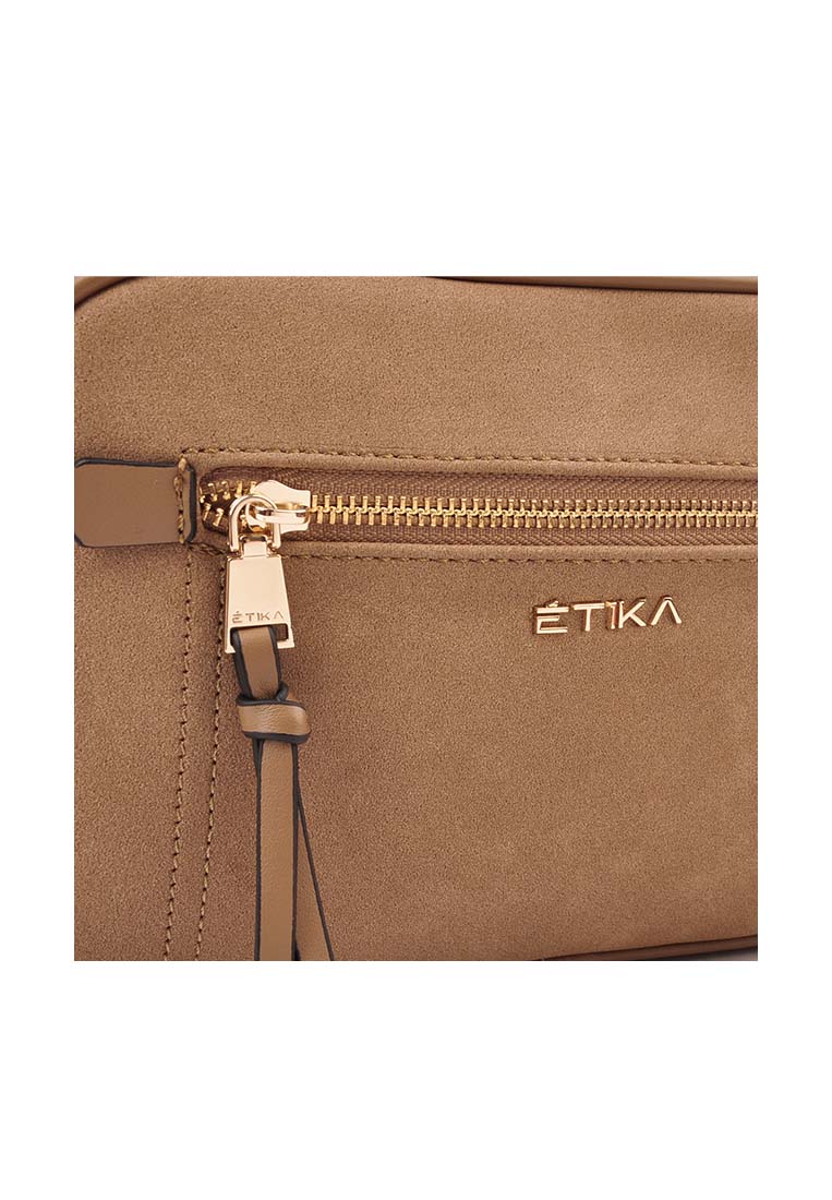 BOLSO BANDOLERA ETIKA INGRID 01 B30104, CAMEL