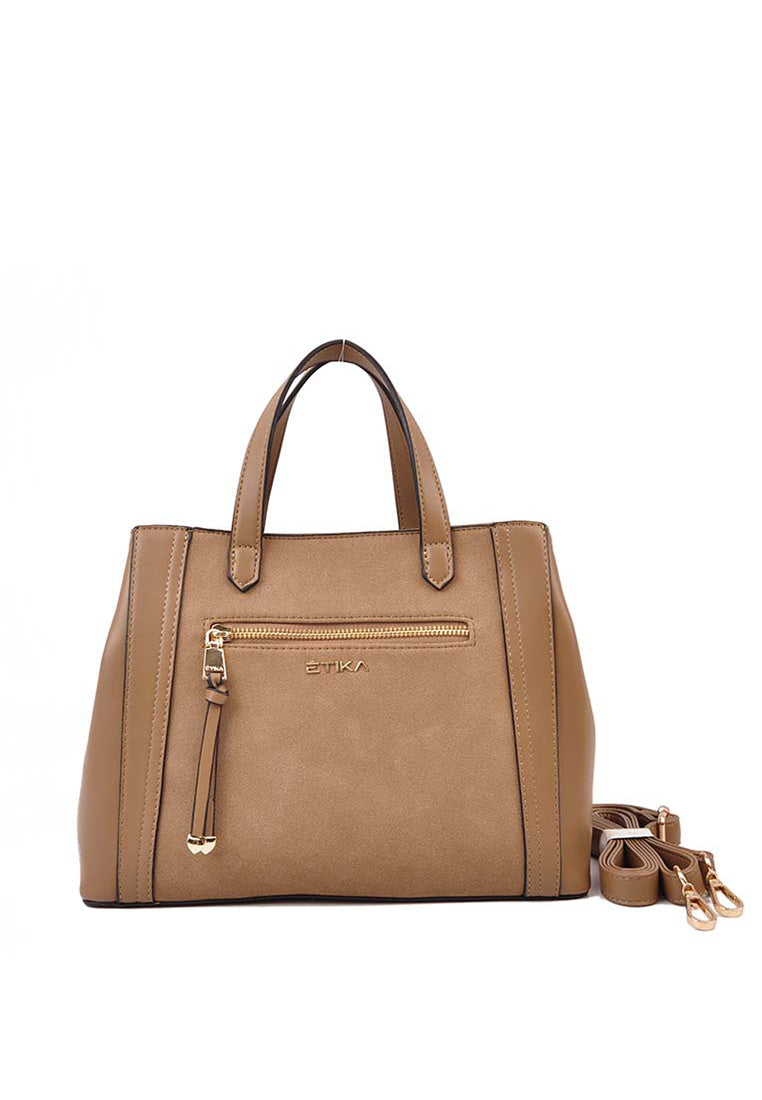 BOLSO COMPACTO ETIKA INGRID 02 B30105, CAMEL