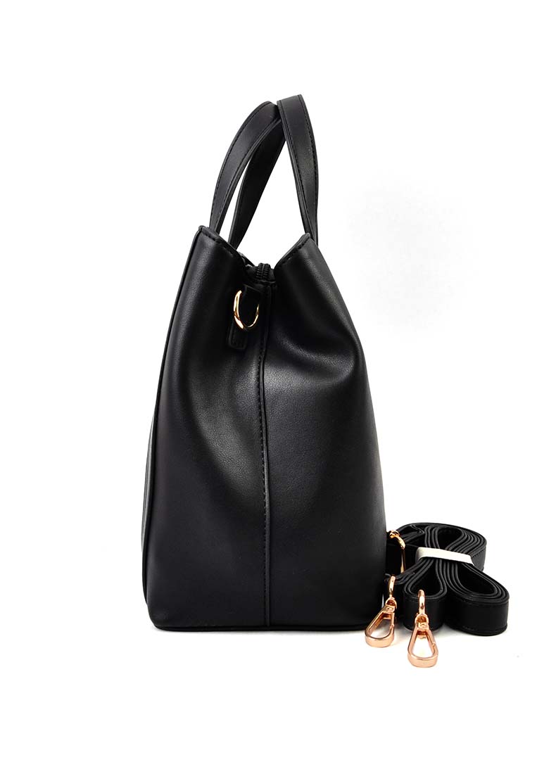 BOLSO COMPACTO ETIKA INGRID 02 B30105, NEGRO