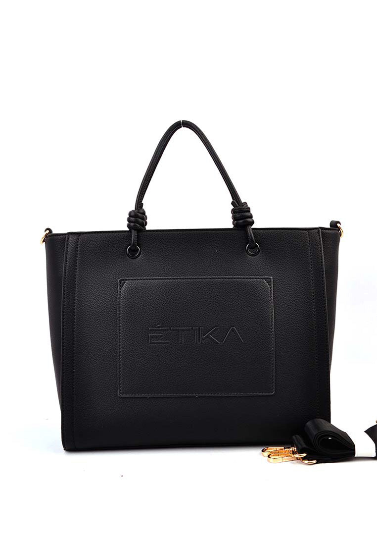 BOLSO ASA CASUAL ETIKA BETTE 03 B30109, NEGRO