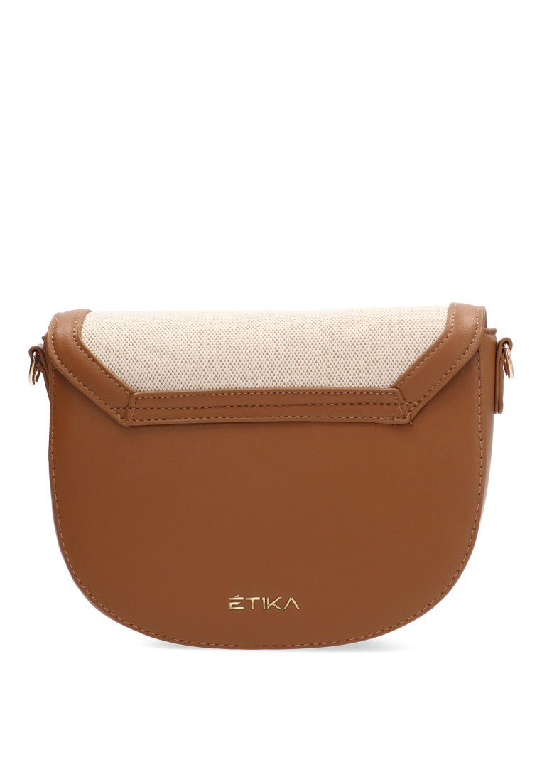 BOLSO HEBILLA DE MUJER ETIKA B30119 JUDY 01 CAMEL