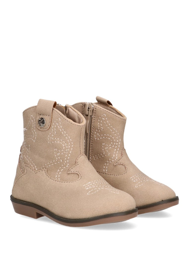 BOTIN GRABADO ETIKA KIDS ENNA 110531 NIÑA, TAUPE