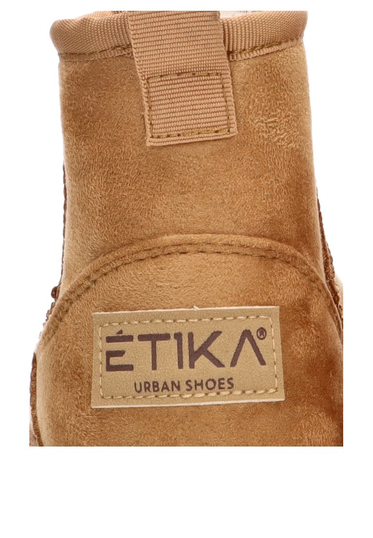 BOTIN DE PELO ETIKA LE MANS 10904 MUJER, CAMEL