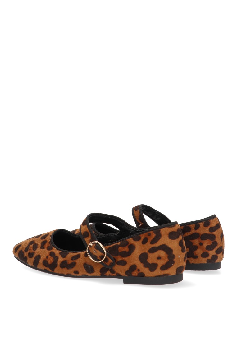 BAILARINAS MUJER ÉTIKA ESTOCOLMO 63301 MUJER, LEOPARDO