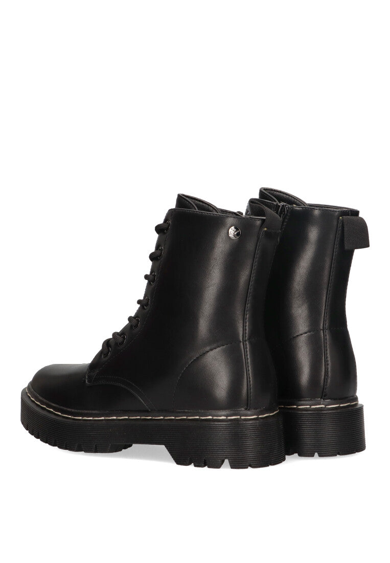 CALGARY 11034 BLACK WOMEN'S MILITARY BOOTS