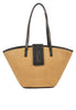 BOLSO DE RAFIA ETIKA B30133 ZANZIBAR 03, EN NEGRO Negro