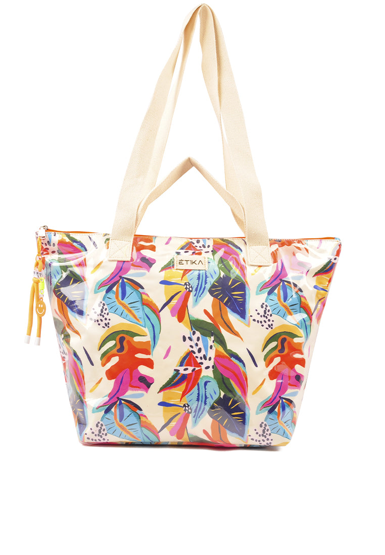 BOLSO CAPAZA PLAYA ETIKA B30132 MARTINICA 02, EN CORAL