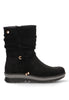 BOTIN ARRUGADO ANGER 02 11112 ETIKA, MUJER NEGRO Negro