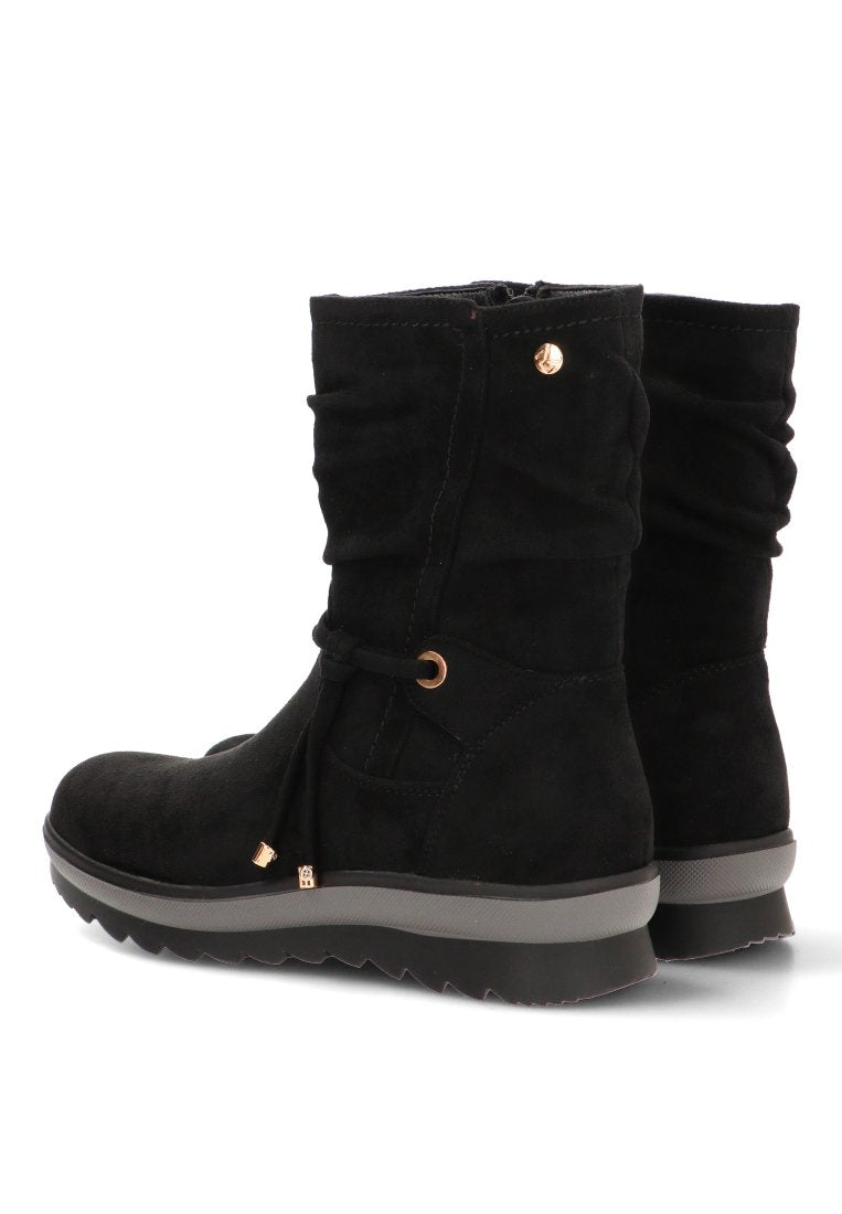 BOTIN ARRUGADO ANGER 02 11112 ETIKA, MUJER NEGRO