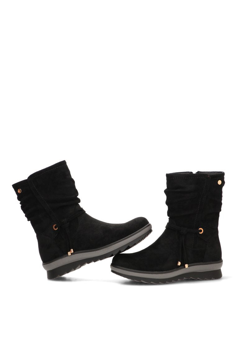 BOTIN ARRUGADO ANGER 02 11112 ETIKA, MUJER NEGRO