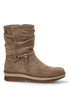 BOTIN ARRUGADO ANGER 02 11112 ETIKA, MUJER TAUPE Taupe