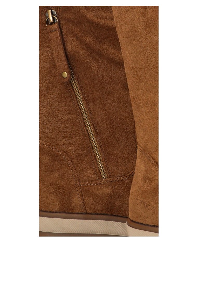 BOTIN ANTELINA CREMALLERA CAMELIA 11115 ETIKA, MUJER CAMEL
