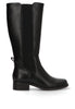 BOTA ALTA ELASTICA 42411 CLARA ETIKA, MUJER NEGRO Negro
