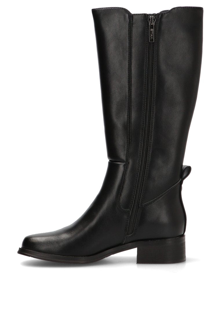 BOTA ALTA ELASTICA 42411 CLARA ETIKA, MUJER NEGRO