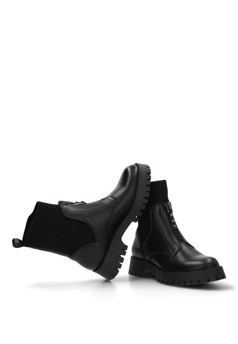 BOTIN MILITAR CALCETIN HEPBURN 11045 ETIKA, MUJER NEGRO
