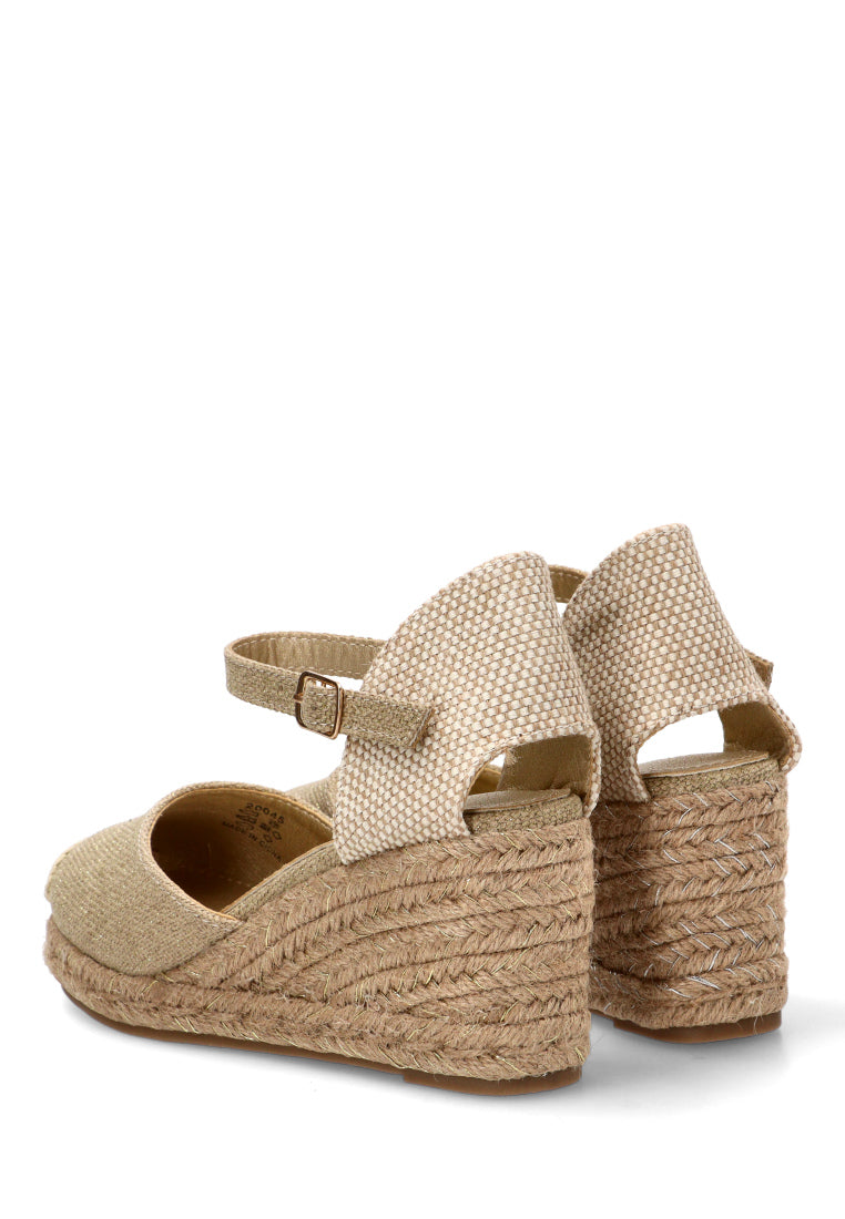 ESPARTEÑA MINORKA 01 20045, ETIKA MUJER, ORO