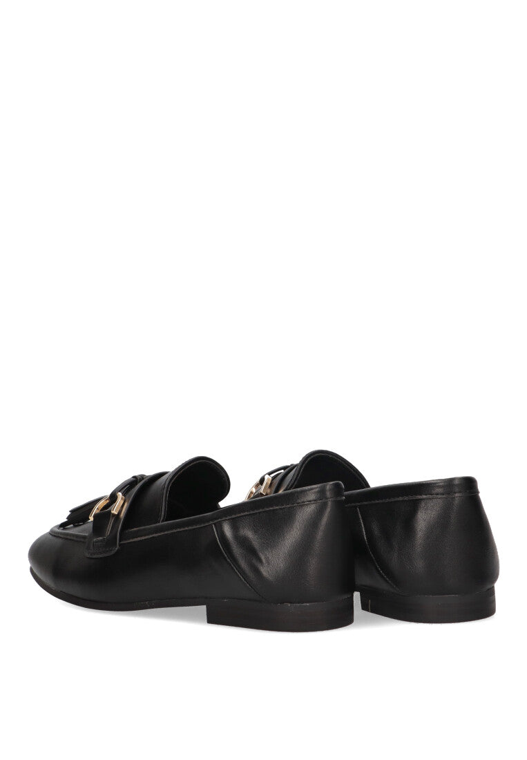 MOCASIN BORLA BATH 02 NEGRO MUJER PLANO