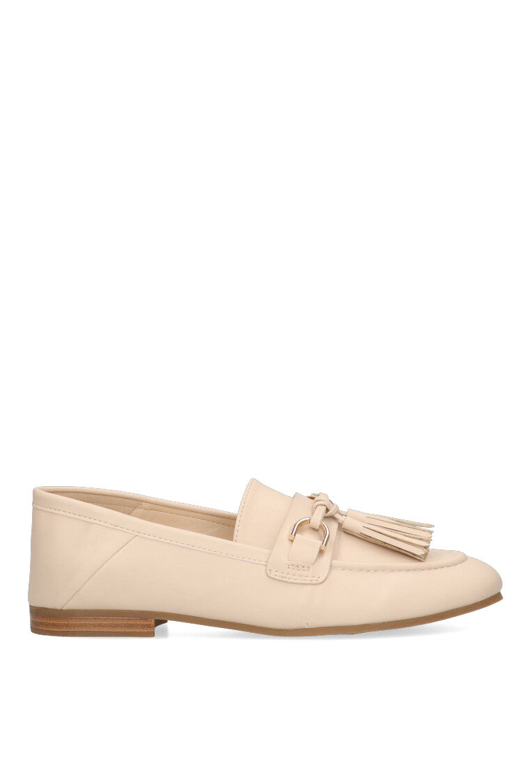 MOCASIN BORLA BATH 02 BEIGE MUJER PLANO