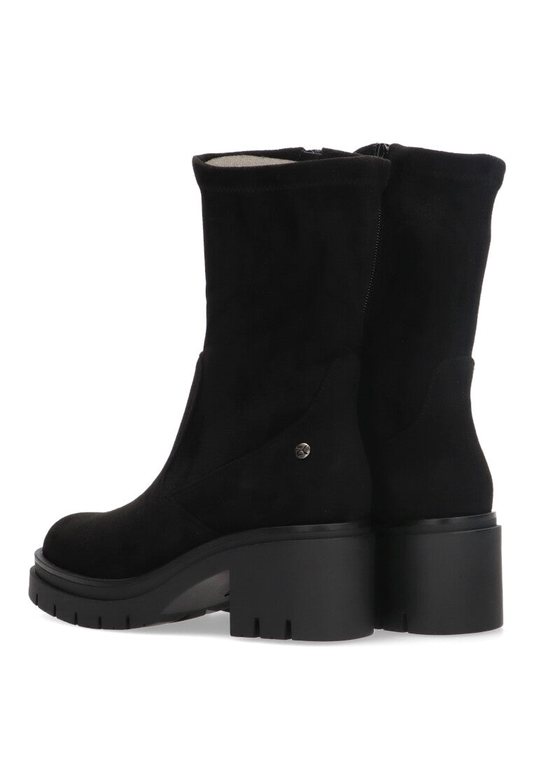 BOTIN ANTELINA MONTPELLIER 03 NEGRO MUJER TACON MEDIO