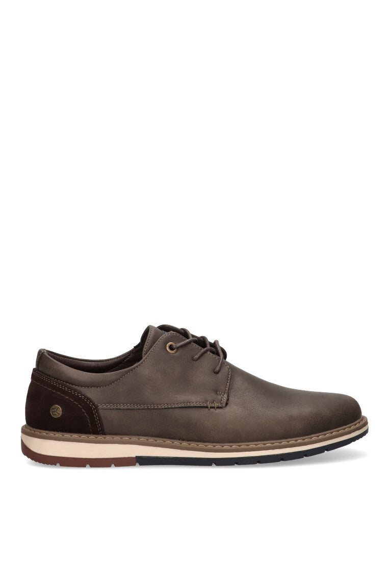 ZAPATO TALON ANTELINA RIGA 01 MARRON HOMBRE