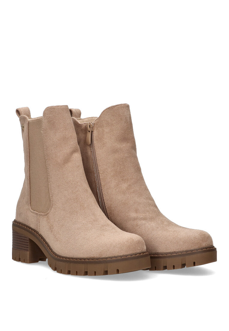 BOTIN ELASTICO ANTELINA MELTON 02 BEIGE MUJER