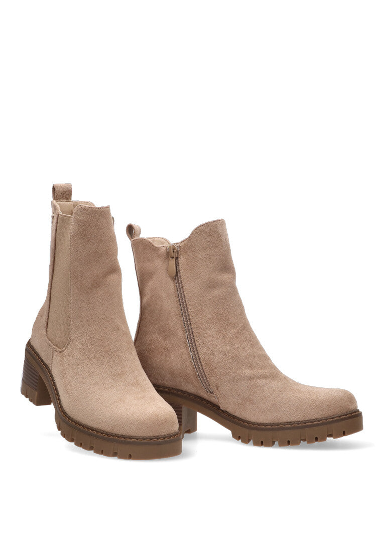 BOTIN ELASTICO ANTELINA MELTON 02 BEIGE MUJER