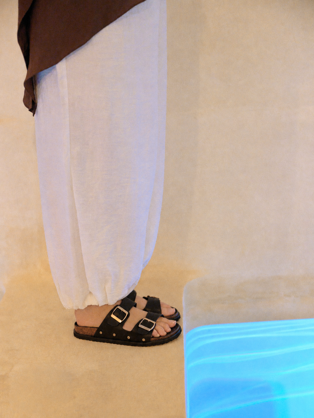SANDALIA BIO HEBILAS MONTESOLARO 10096, ETIKA, MUJER, NEGRO