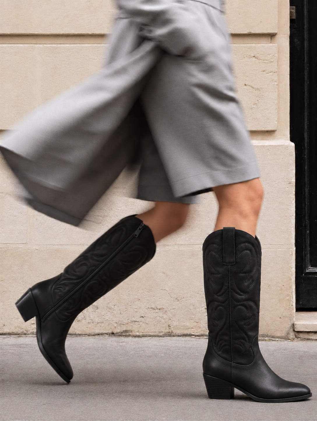 BOTAS CAMPERAS VALLEY 110570, ETIKA, MUJER, NEGRO