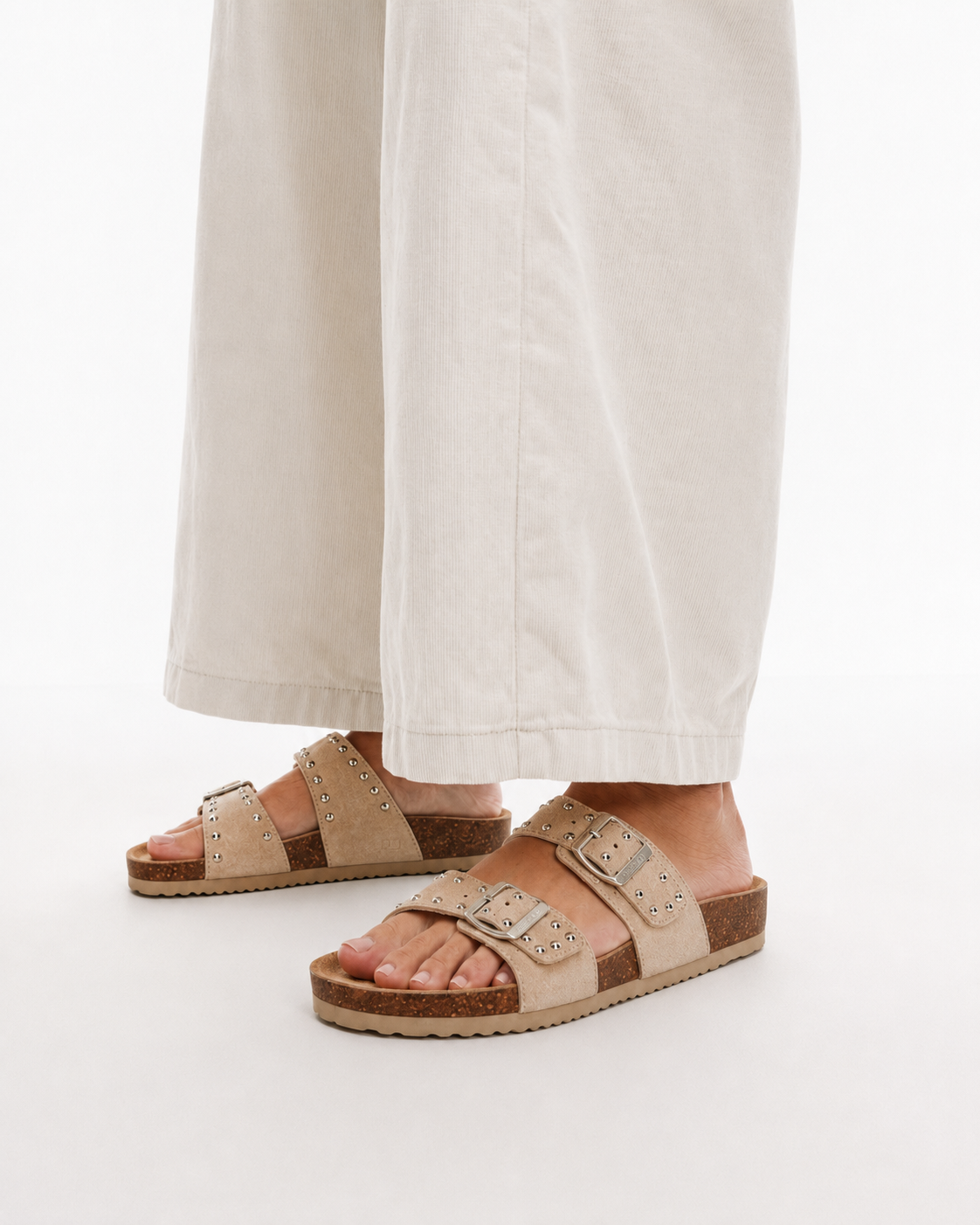 SANDALIA BIO HEBILLA ARENAL 01 10093, ETIKA, MUJER, BEIGE