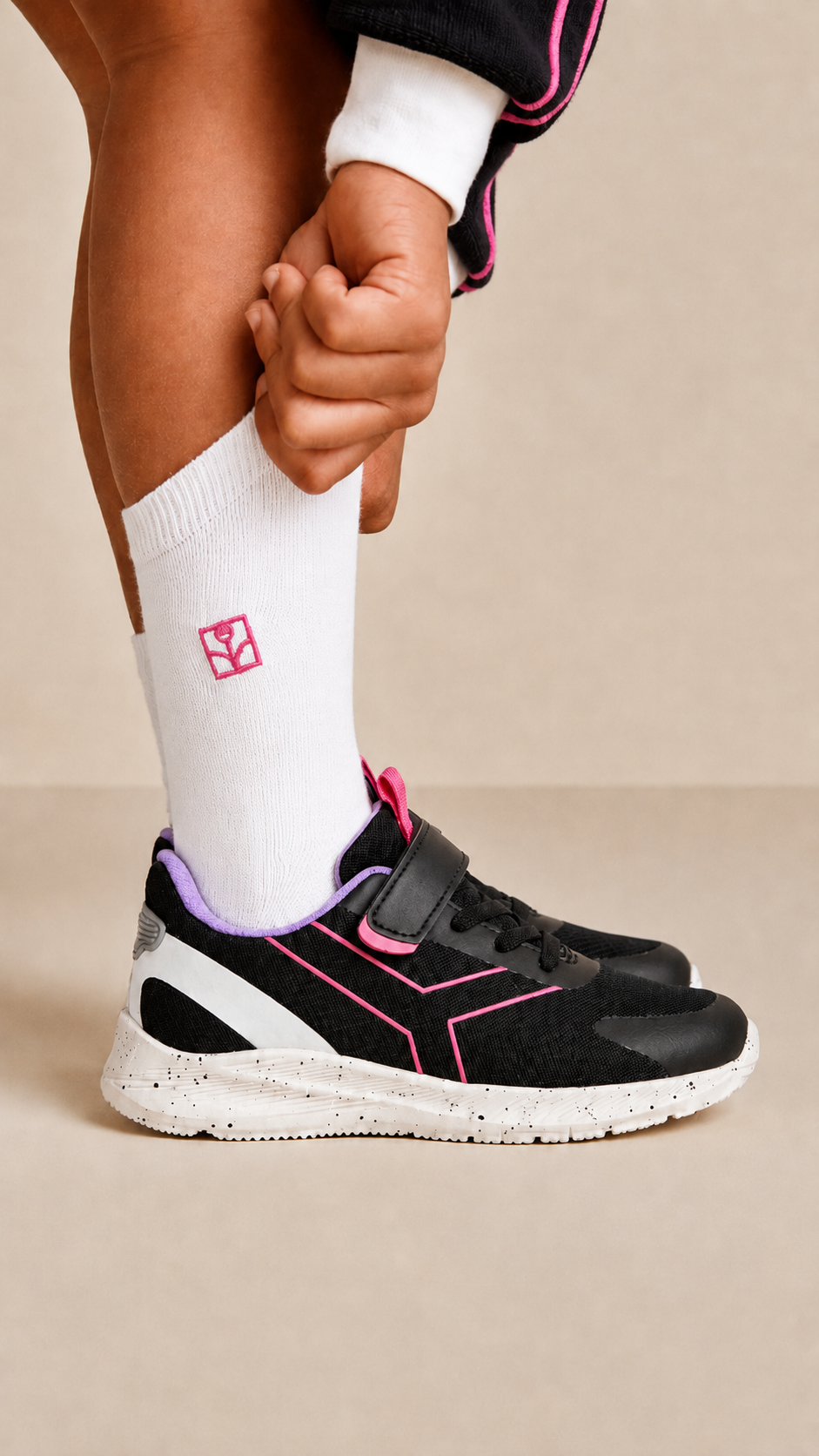 DEPORTIVO CASUAL KRUPP 52479, ETIKA NIÑA, ROSA