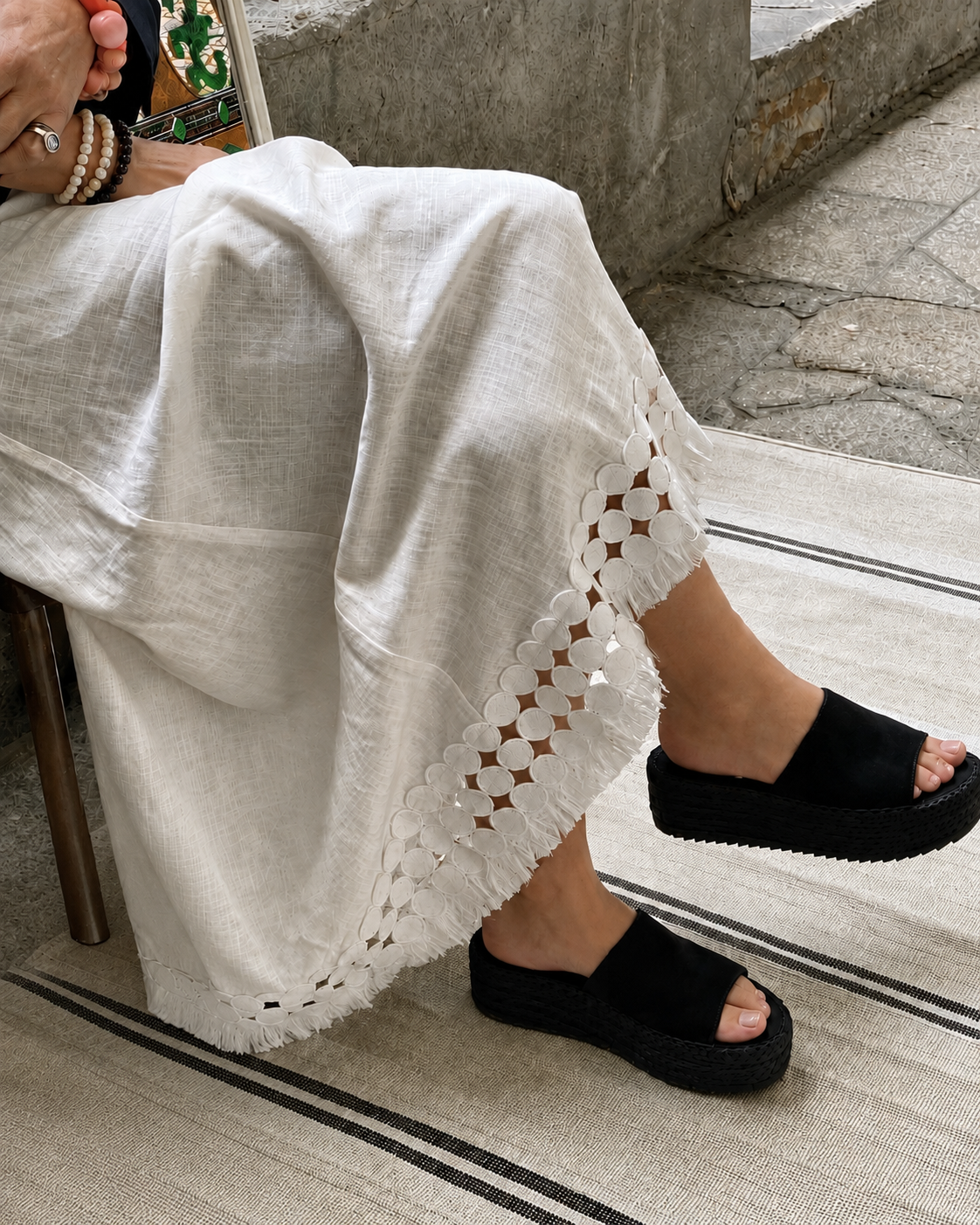 SANDALIA DE PALA ABAMA 10056, ETIKA MUJER, NEGRO