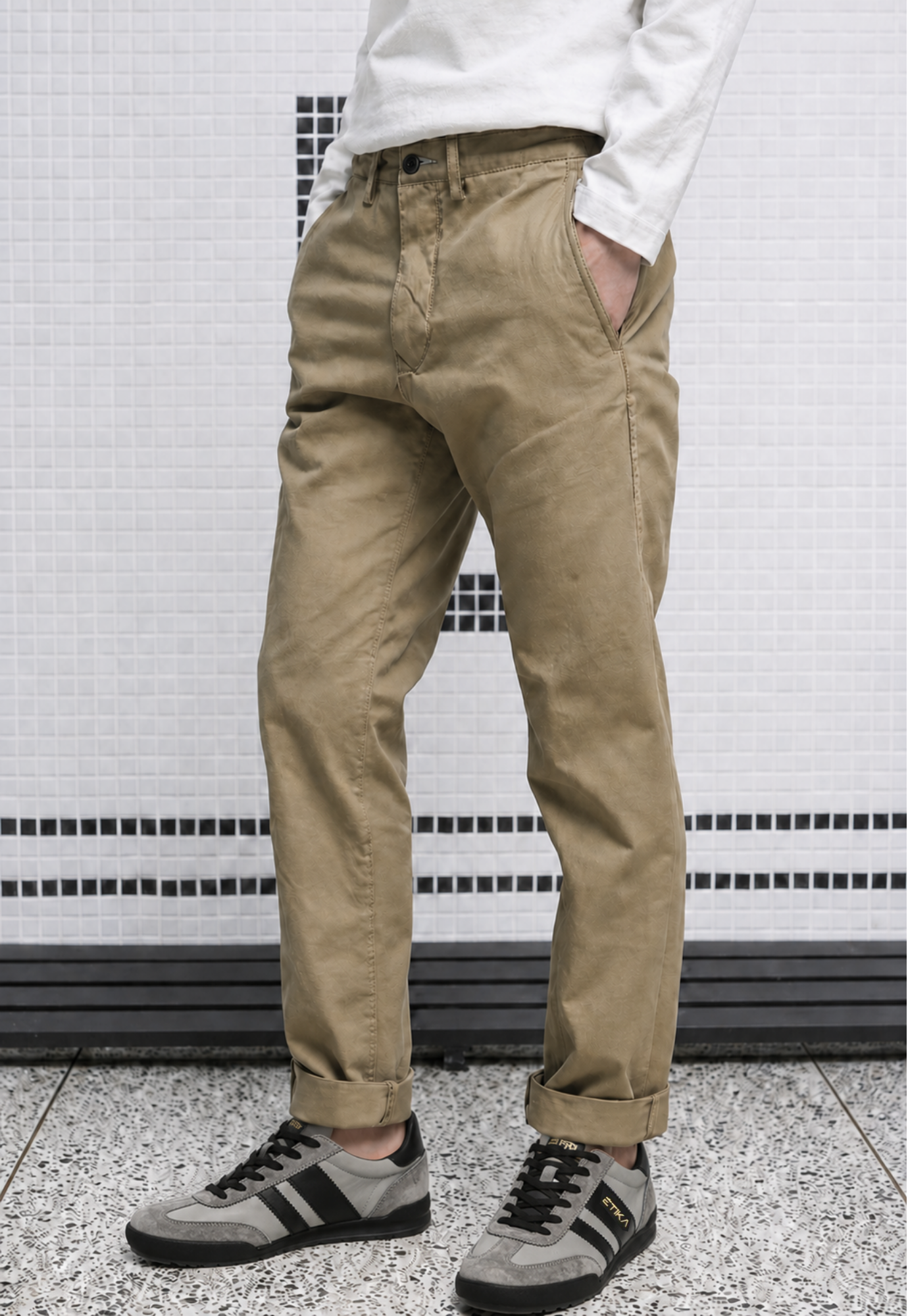 DEPORTIVO CASUAL TURIN 82028 ETIKA, HOMBRE GRIS