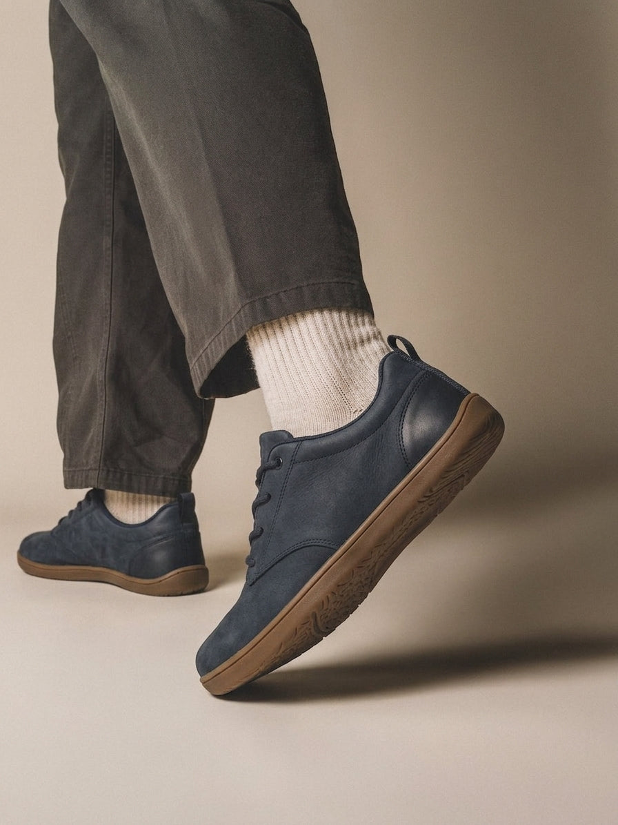 ZAPATO CORDONES NATURAL FEET NORTHMAN, ETIKA , HOMBRE, MARINO