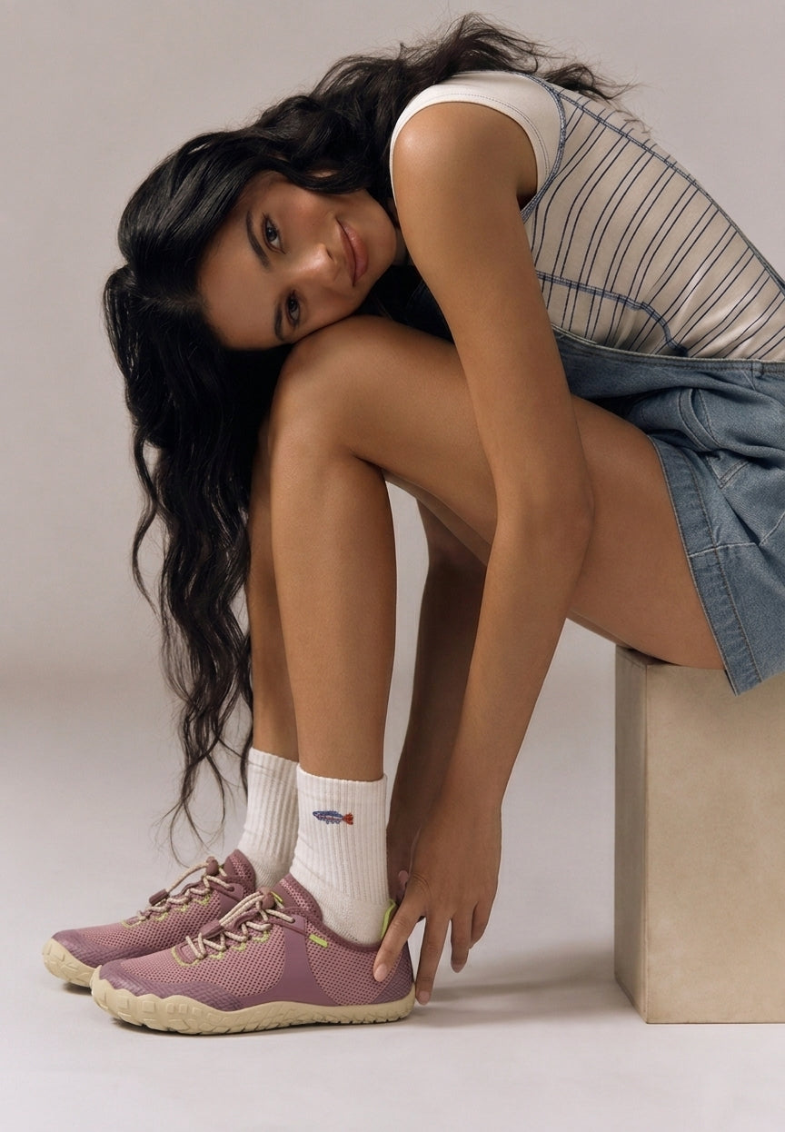 DEPORTIVO MALLA NATURAL FEET ALTAIR, ETIKA, MUJER, ROSA