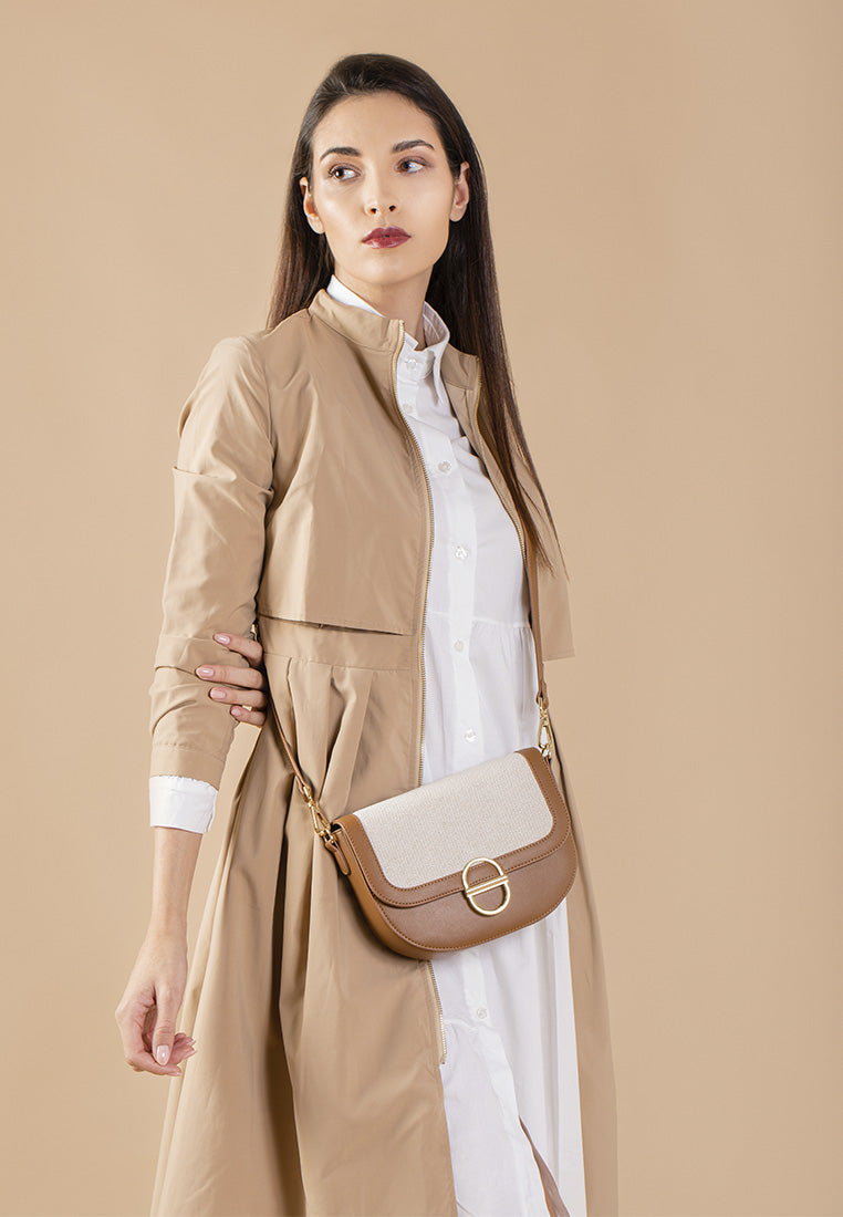 BOLSO HEBILLA DE MUJER ETIKA B30119 JUDY 01 CAMEL