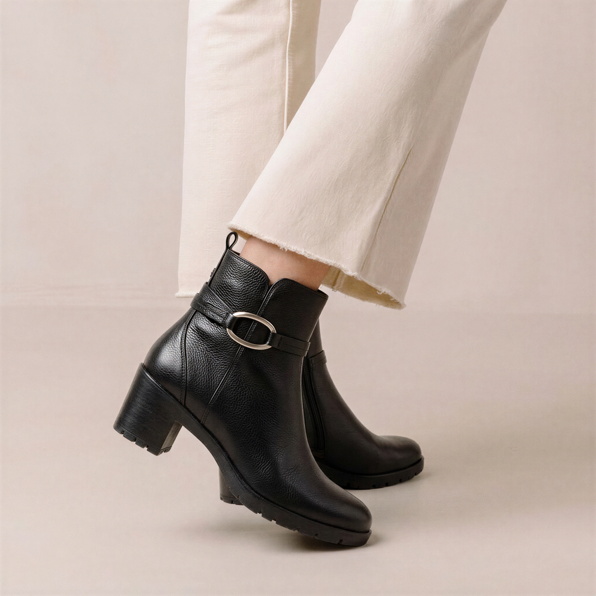 BOTIN TACON GOMA FONTANA 30030, ARMONY, MUJER, NEGRO