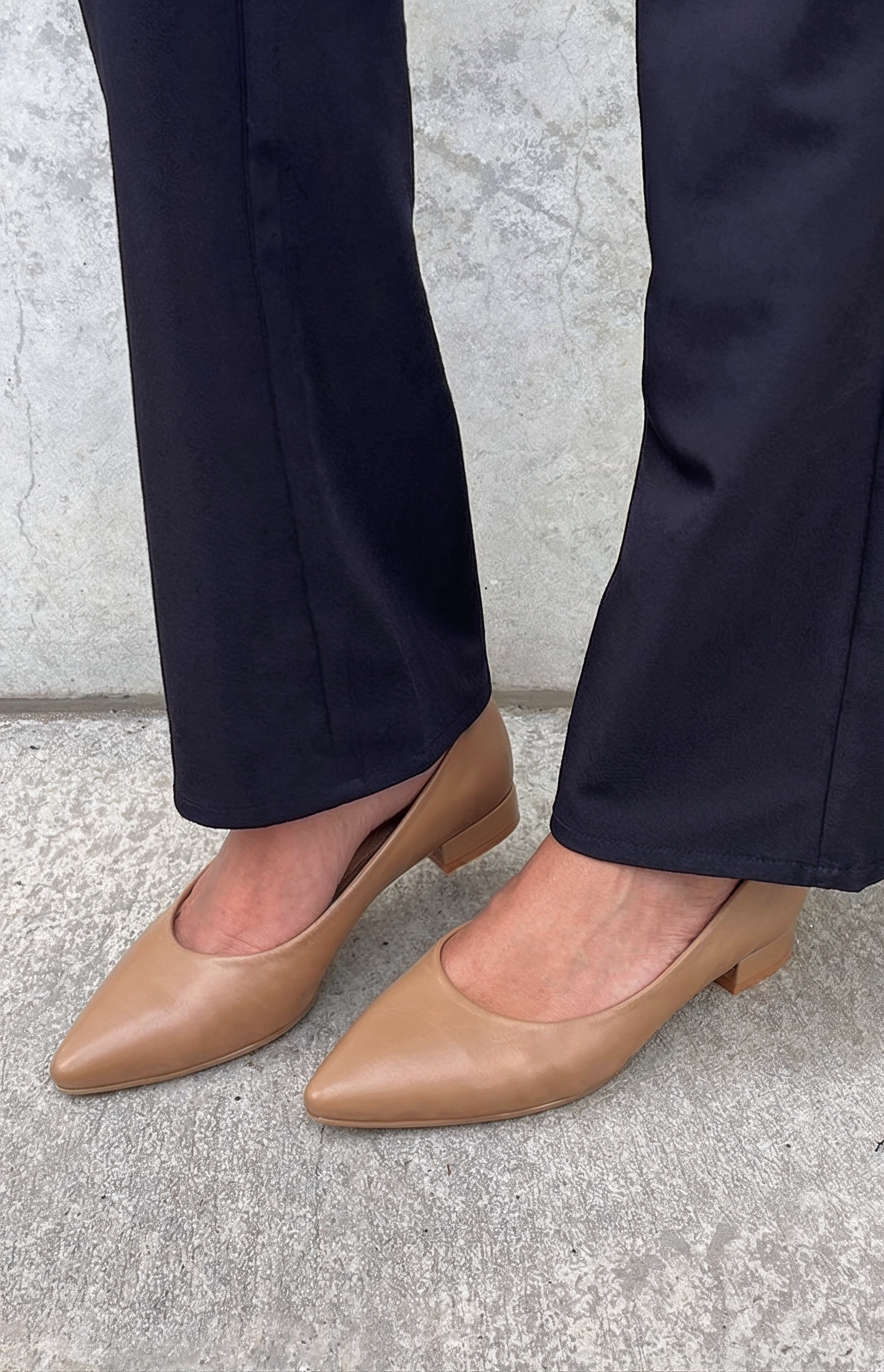 BAILARINA TACON BAJO VEGA 63308 ETIKA, MUJER CAMEL