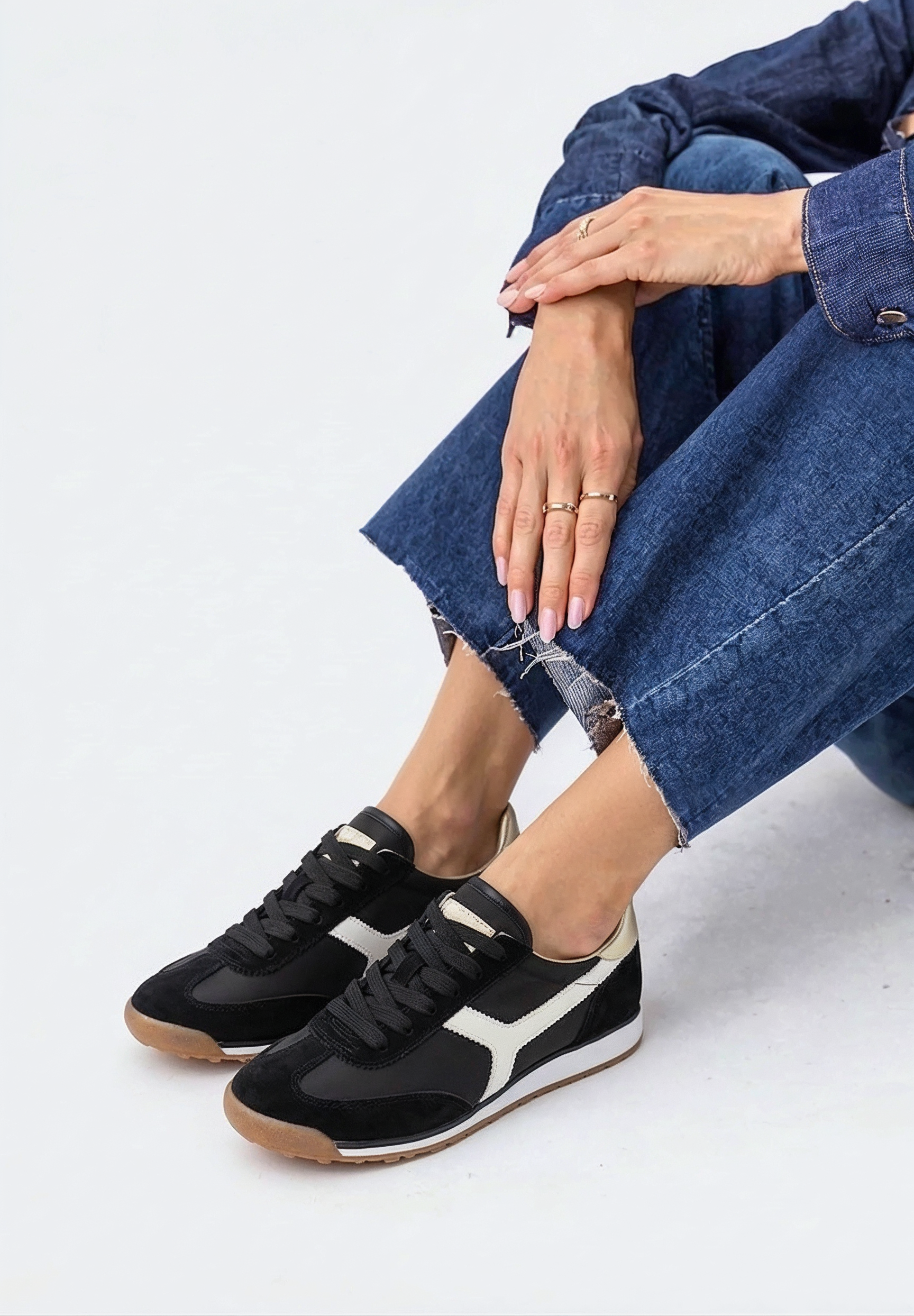 DEPORTIVAS CASUAL ETIKA 50006 CITY, MUJER NEGRO