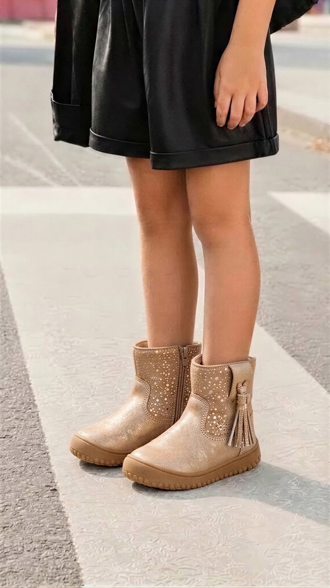 BOTIN COLGANTE FLECOS GRAVITY 110587, ETIKA, NIÑA, BEIGE